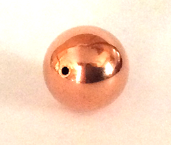 7/8 inch copper bead